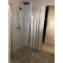 Semi-Frameless 3 Sliding Doors Shower Screen (830-880)*1900